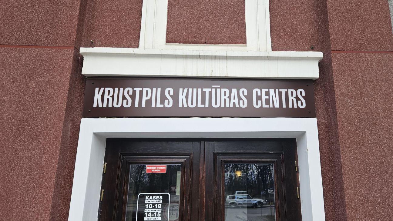 Uz laiku tiek slēgta Krustpils Kultūras centra kase