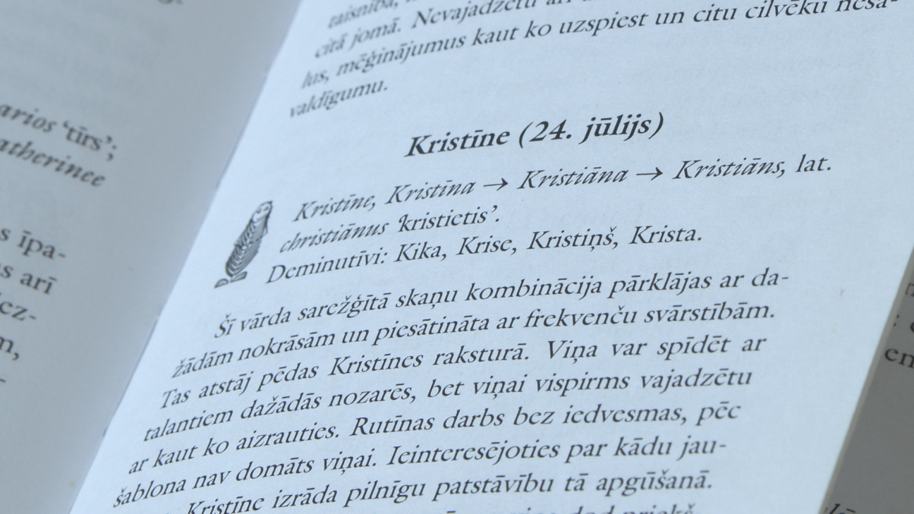 Kristīnes joprojām starp populārākajiem sieviešu vārdiem Latvijā