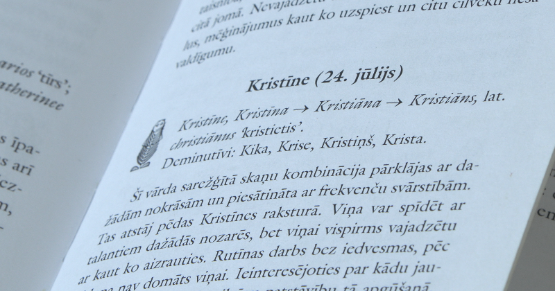 Kristīnes joprojām starp populārākajiem sievie&scaron;u vārdiem Latvijā