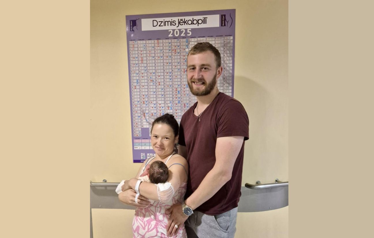 Jēkabpils reģionālajā slimnīcā sagaidīts 200. mazulis 