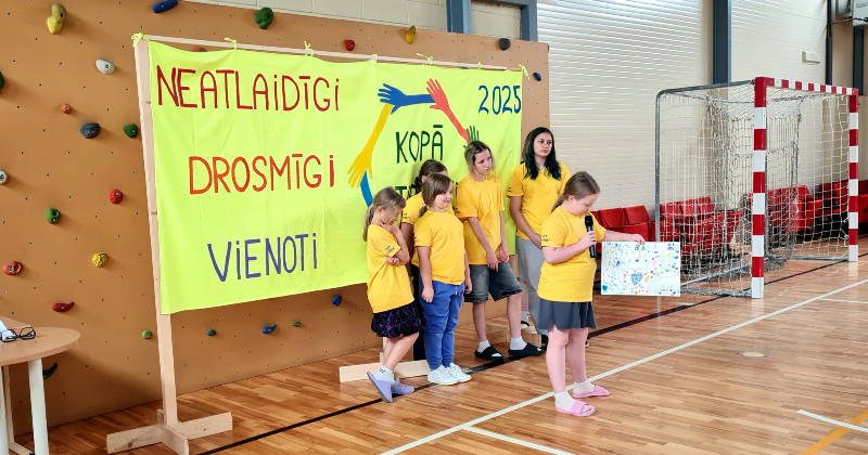 Odzienā norit ukraiņu un latvie&scaron;u bērnu sadraudzības nometne