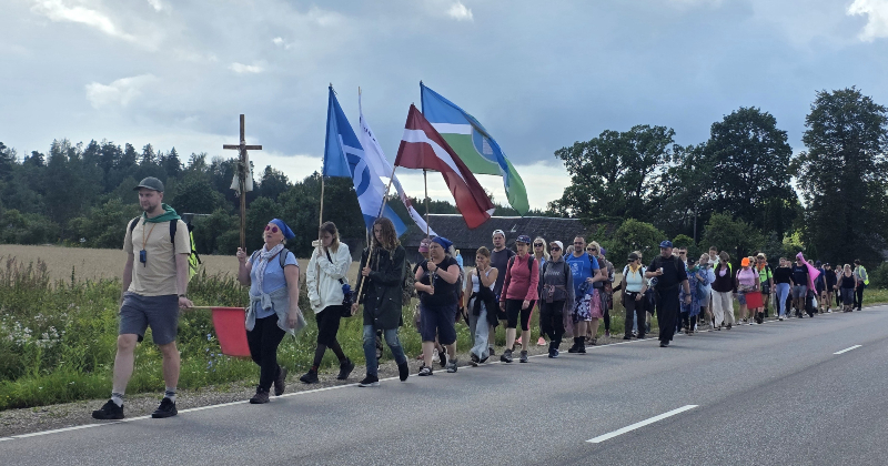 Svētceļotāji ierodas Jēkabpils novadā