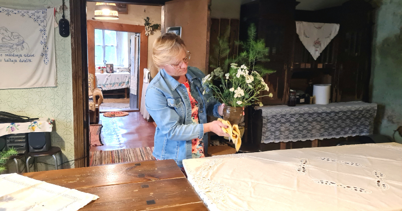 Ciemos pie &ldquo;Sēlijas sudraba&rdquo; ieguvējām Gricgales krogā