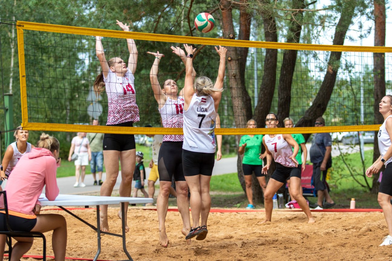24. augustā nebūs pieejami galvenie volejbola laukumi Mežaparkā
