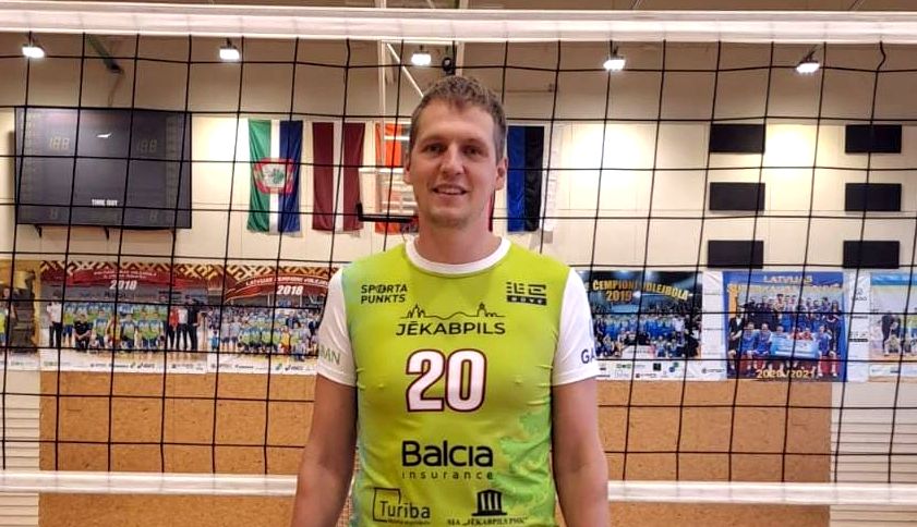 Volejbola klubam “Jēkabpils Lūši” pievienojas Matīss Gabdulļins