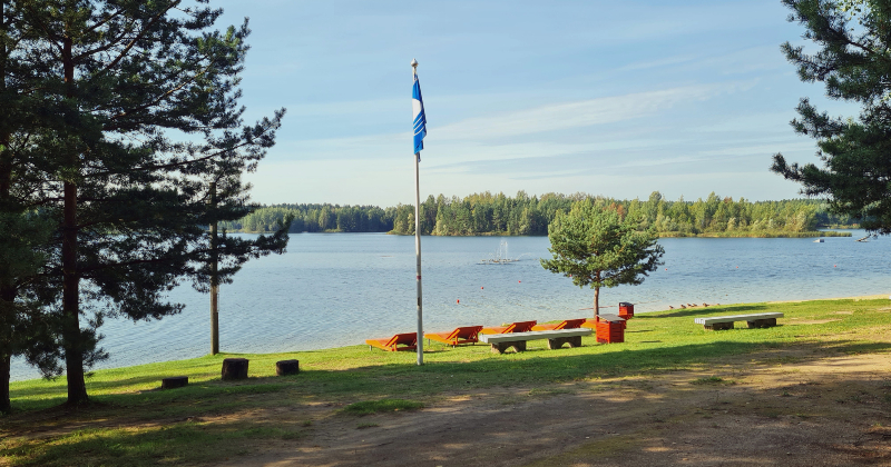 31. augustā noslēgsies peldsezona Radžu ūdenskrātuves galvenajā pludmalē