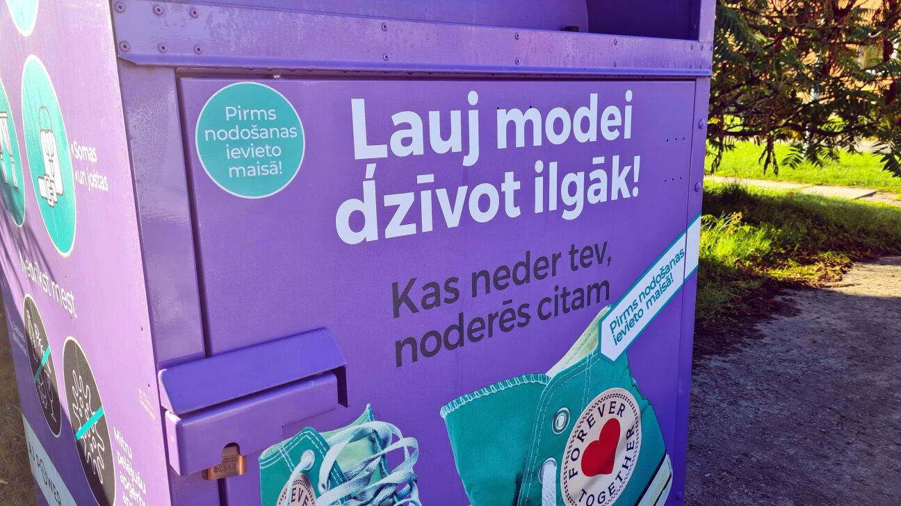 Vecie džinsi nonāk poligonā un indē augsni nākamajām paaudzēm