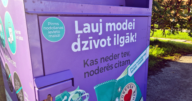 Vecie džinsi nonāk poligonā un indē augsni nākamajām paaudzēm