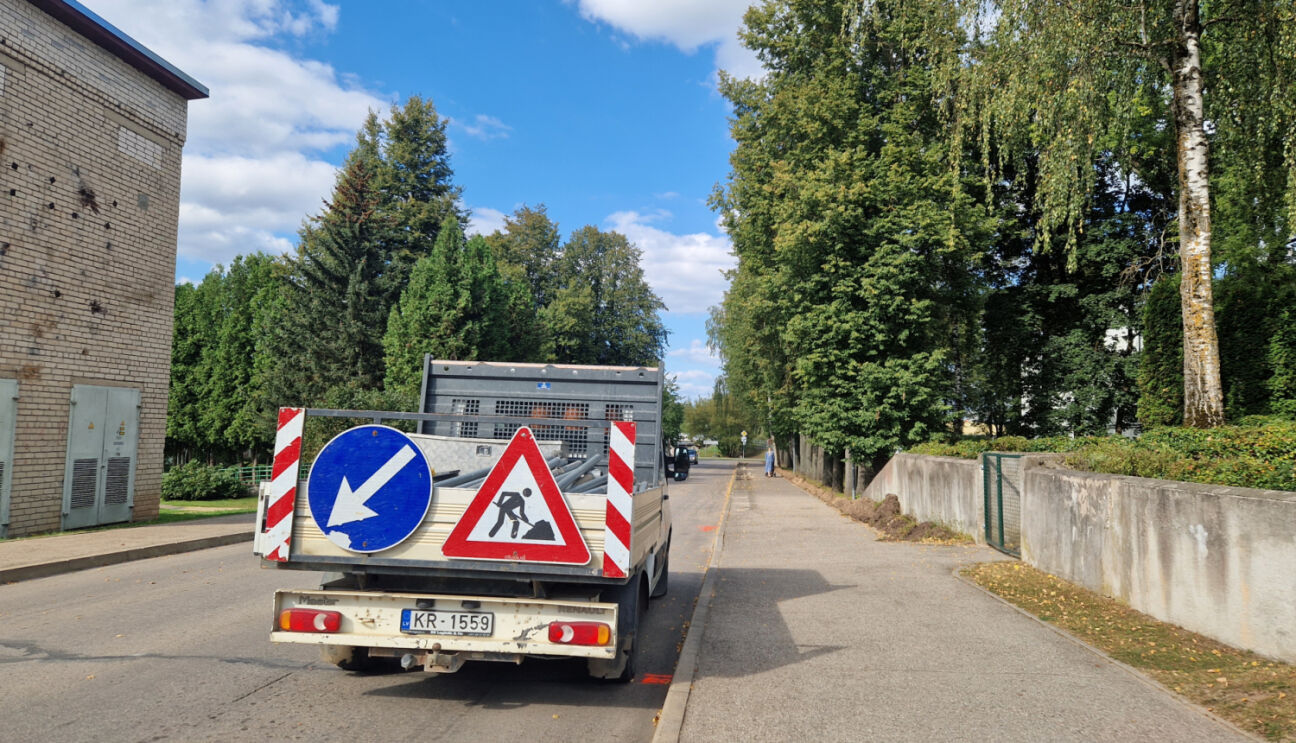 Līvānos uzsāk Rīgas un Zaļās ielas remontdarbus – plānoti satiksmes ierobežojumi