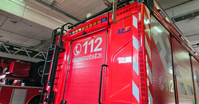 Rites pagastā avarē divas automa&scaron;īnas