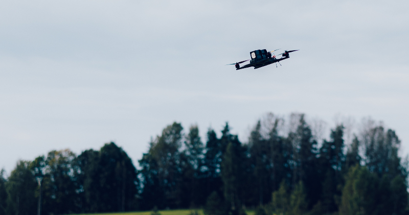 Sēlijas poligonā demonstrēs Latvijā ražotus pārtvērējdronus