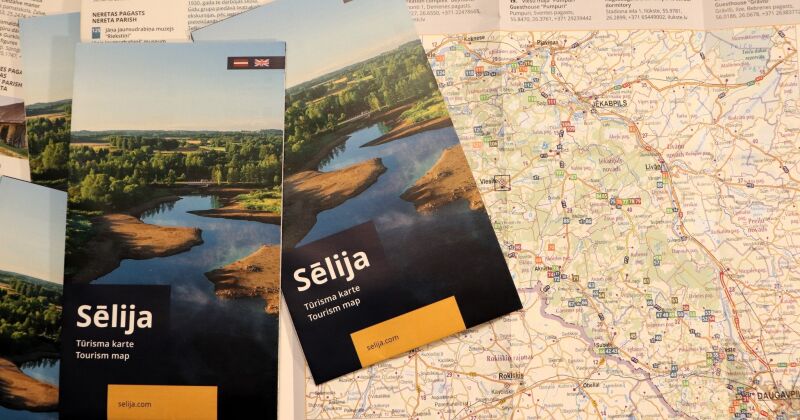Tiek komplektēts kopējais drukas pasūtījums Sēlijas tūrisma kartei