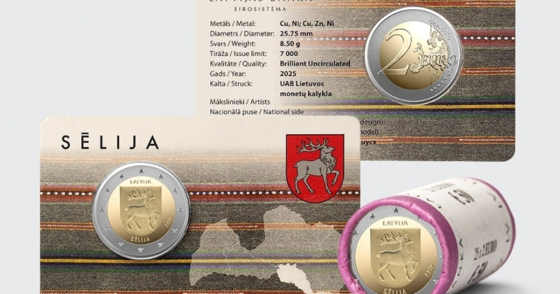 Iedzīvotāju maciņos drīz nonāks monētas ar Sēlijas ģerboni