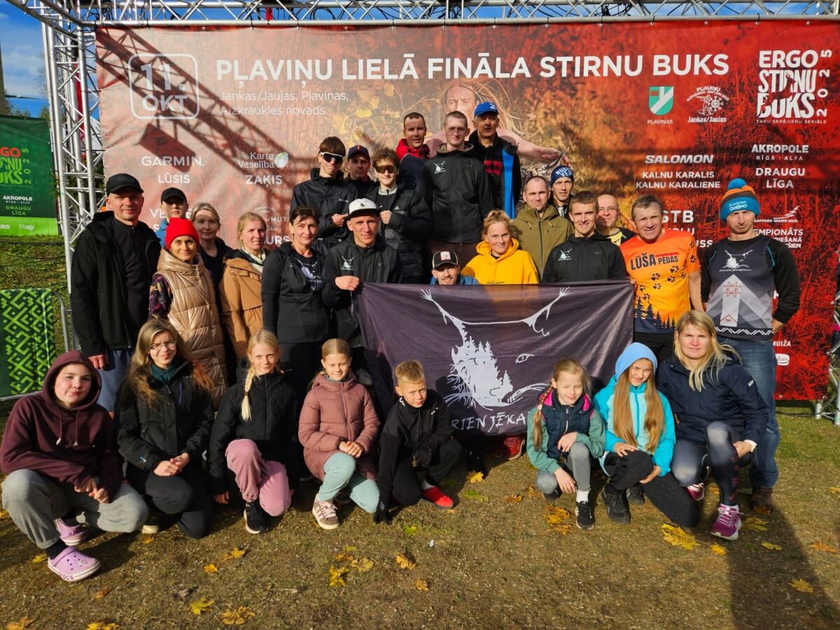 Jēkabpilieši uzvar Baltijas lielākajā taku skriešanas seriālā