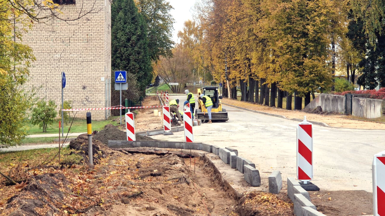 Līvānu simtgadē daudzviet pilsētā būs būvdarbi