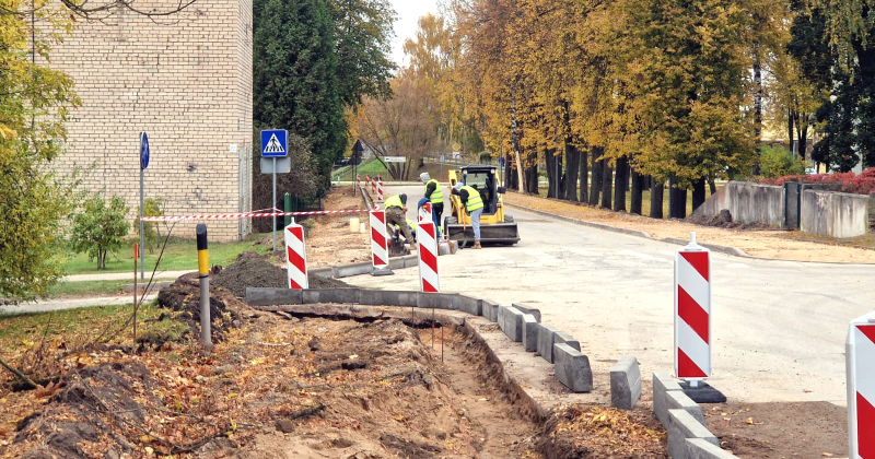 Līvānu simtgadē daudzviet pilsētā būs būvdarbi