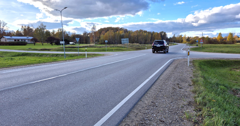 Tauta ziņo: krustojums pie Sēlijas ciema ir satiksmei nedro&scaron;s