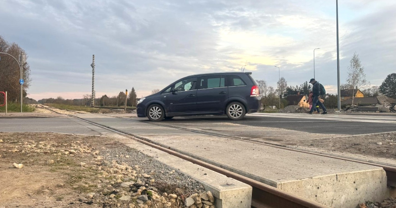 Jēkabpilī pabeigta Zīlānu ielas pārbrauktuves atjauno&scaron;ana 