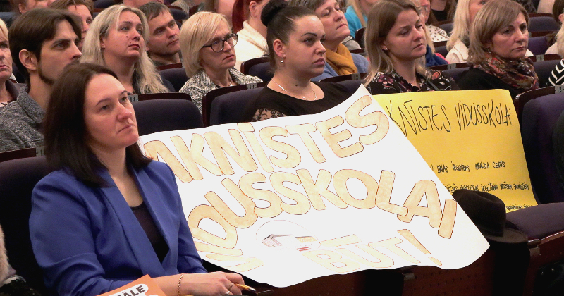 Mūsu skolai būt &ndash; Jēkabpils novadā neatbalsta plānotās izmaiņas skolu tīklā