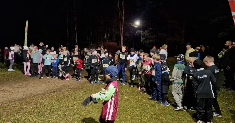 &Scaron;ogad &lsquo;Pusstundas skrējienā&rsquo; kopumā piedalījās 203 skrējēji 
