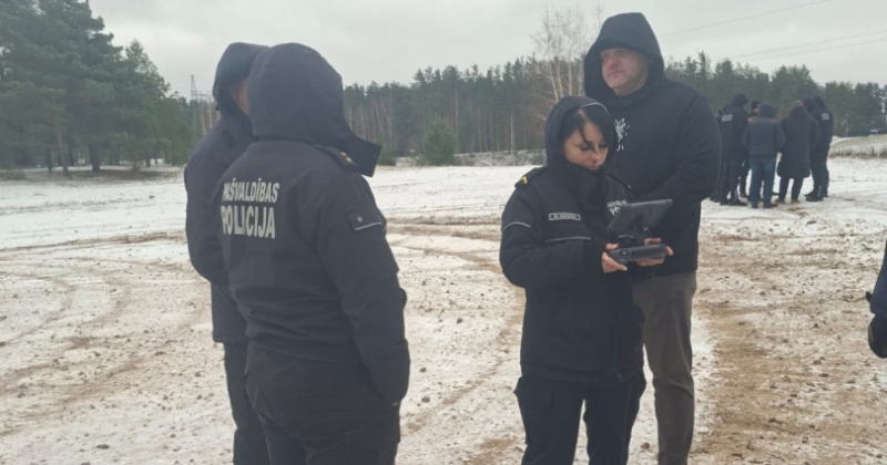 Jēkabpils novada pa&scaron;valdības policijas rīcībā nonācis moderns drons