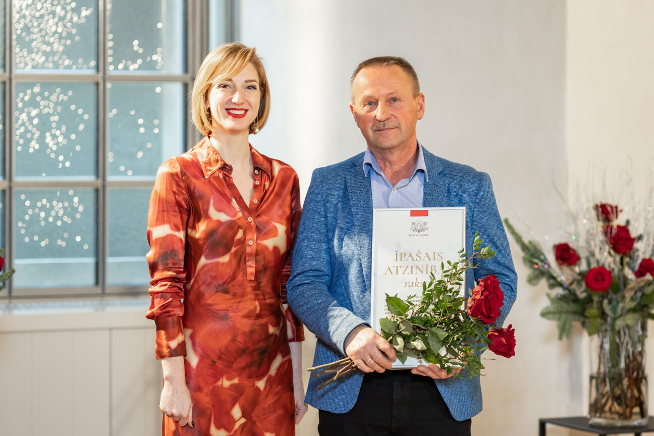 Līvānietis Aleksandrs Logvins saņem augstu valsts atzinību par mūža ieguldījumu kultūrā