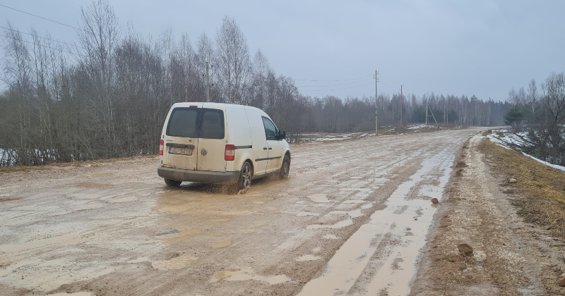 Vairāk nekā 140 grants autoceļu posmos iestājies &scaron;ķīdonis
