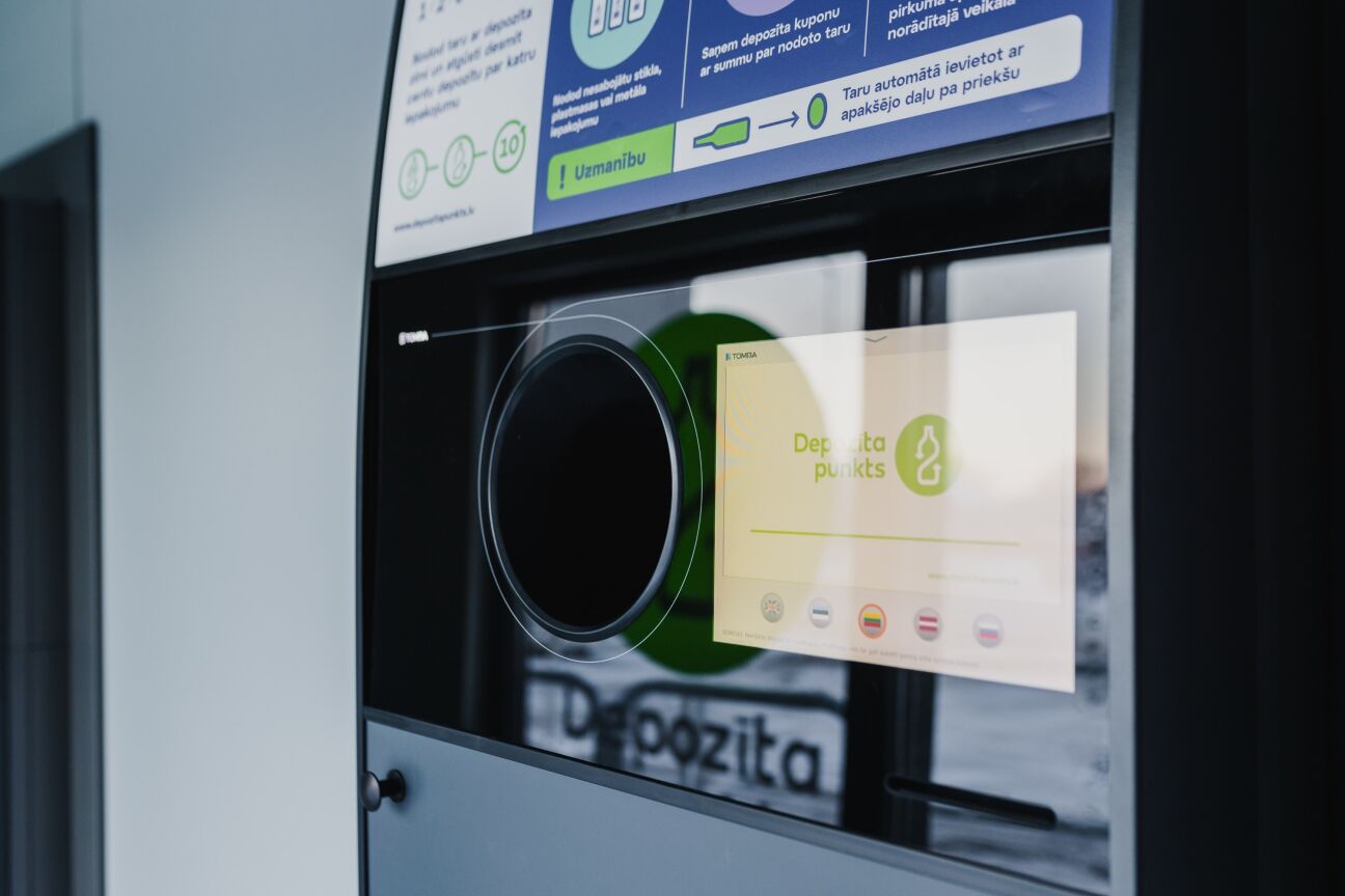 Teju visi iedzīvotāji nodod visus izlietotos depozīta iepakojumus