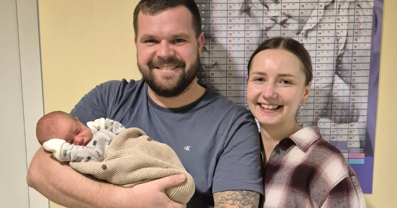 Jēkabpils reģionālajā slimnīcā 2026. gada pirmais mazulis &ndash; zēns