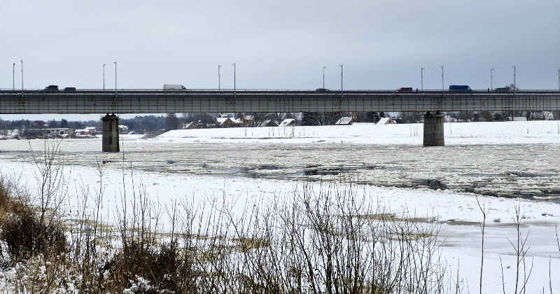 Aizliegts kāpt uz Jēkabpils novada ūdenstilpju ledus