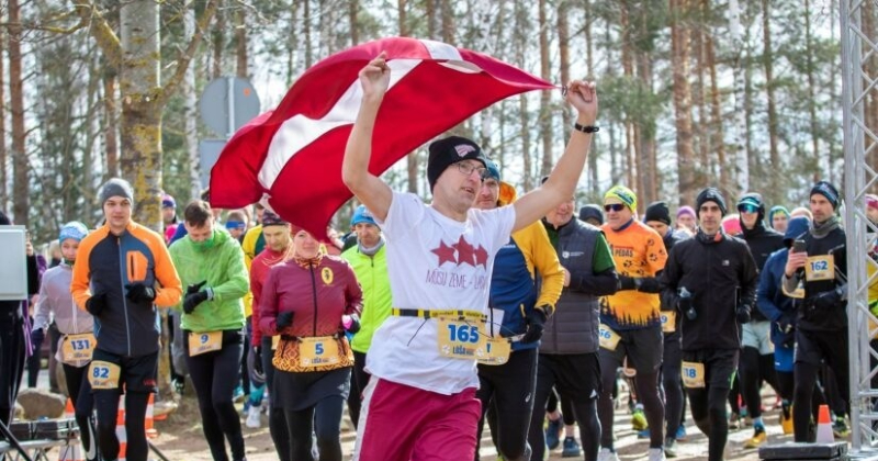 Jēkabpilī turpinās BYU &ldquo;Lū&scaron;a pēdās&rdquo; skrējiena tradīcija