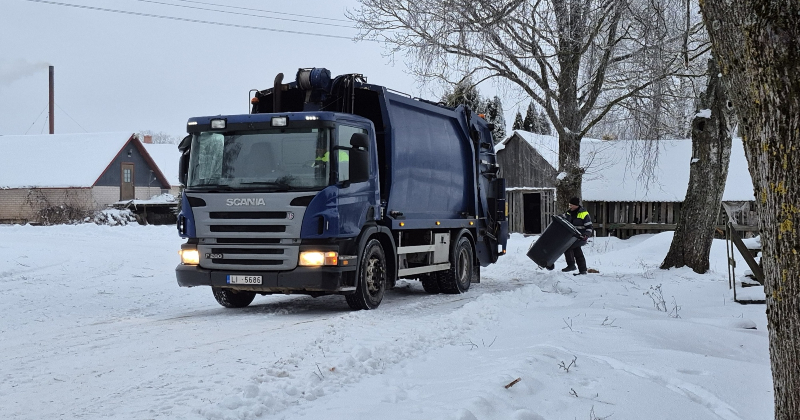 Jēkabpils pusē atkritumu izve&scaron;anu kavē gan laikapstākļi, gan iedzīvotāju rīcība