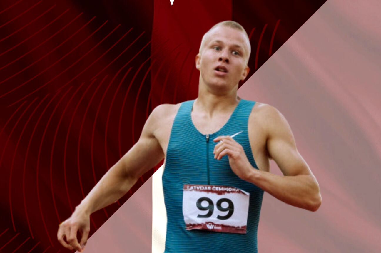 Emīls Lamba labo Latvijas junioru rekordu