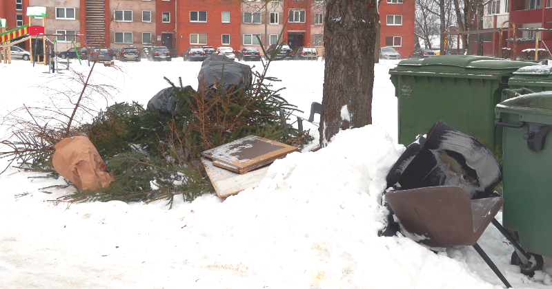 Palīdzi atklāt nelikumīgu atkritumu izme&scaron;anu!