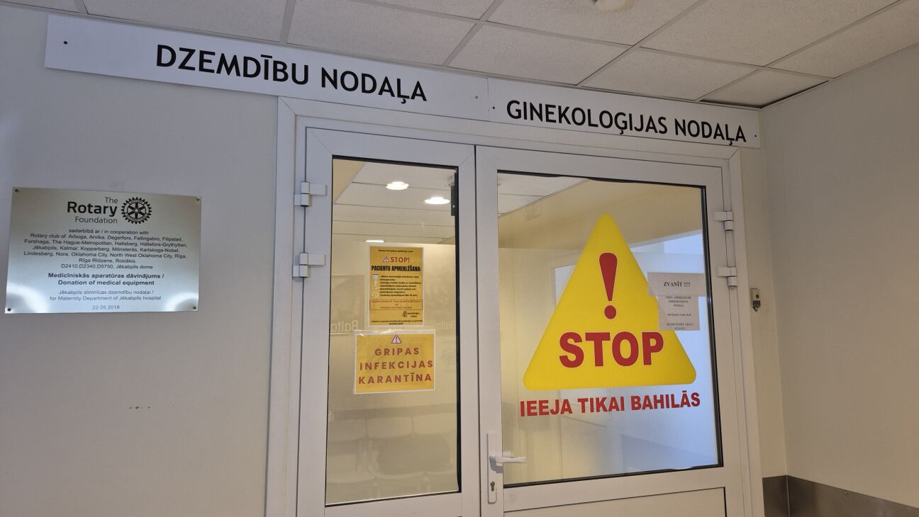Vai Jēkabpils reģionālā slimnīca riskē zaudēt dzemdību nodaļu?
