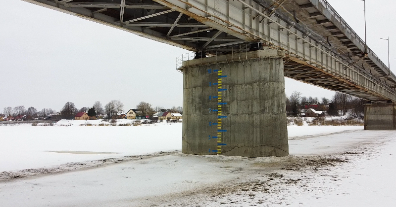 Gan sinoptiķi, gan jēkabpilie&scaron;i atkusni gaida ar bažām &ndash; apstākļi ir potenciāli nelabvēlīgi paliem un plūdiem