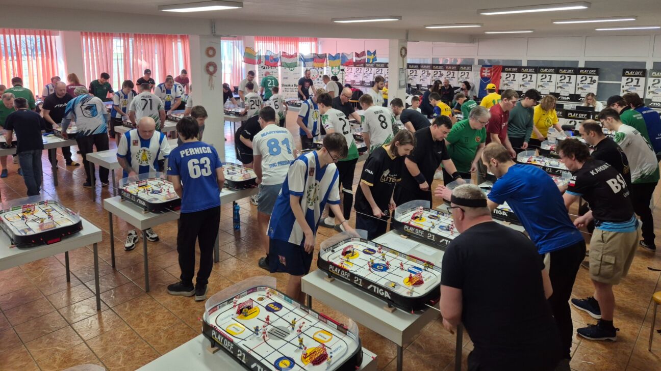 Jēkabpils galda hokejisti noslēdz “Slovakia Open 2026” ar augstiem rezultātiem