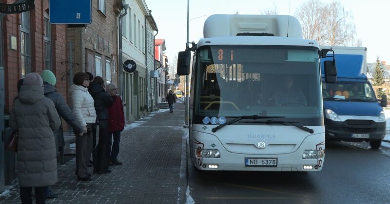 Skolēnu pavasara brīvdienās mainīsies Jēkabpils autobusu kustības grafiks