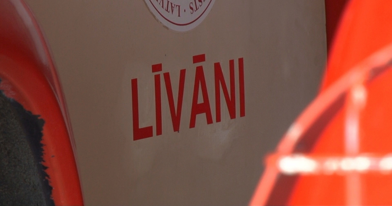 Glābēji steidzas uz avārijas vietu Līvānos