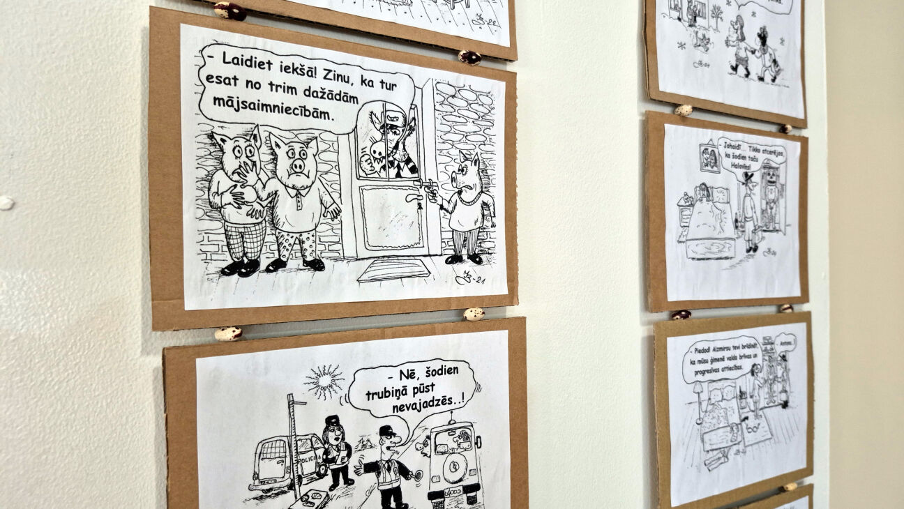 Jēkabpils novadnieka Induļa Bukas karikatūras – ikdienas atainojums caur humora prizmu