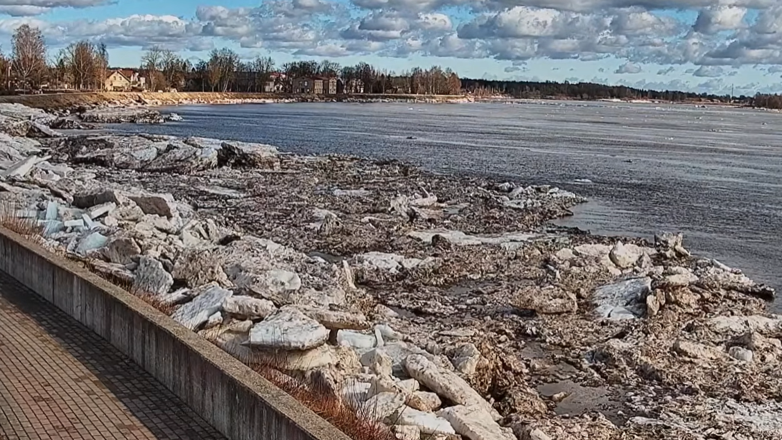 Mazinās ledus sastrēgums Pļaviņu ūdenskrātuvē