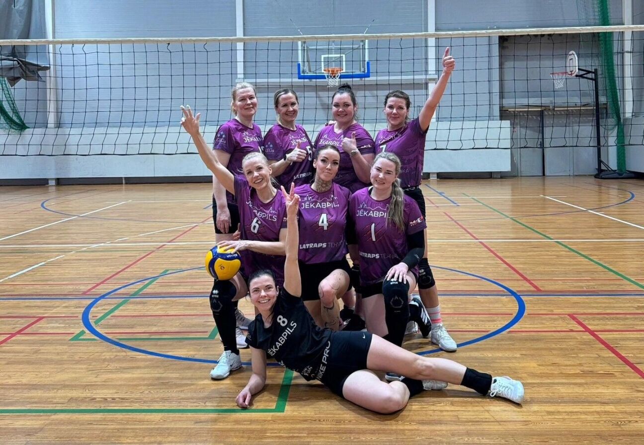 No 7. vietas līdz bronzai – Jēkabpils volejbolistes izcīna medaļu Latvijas čempionātā