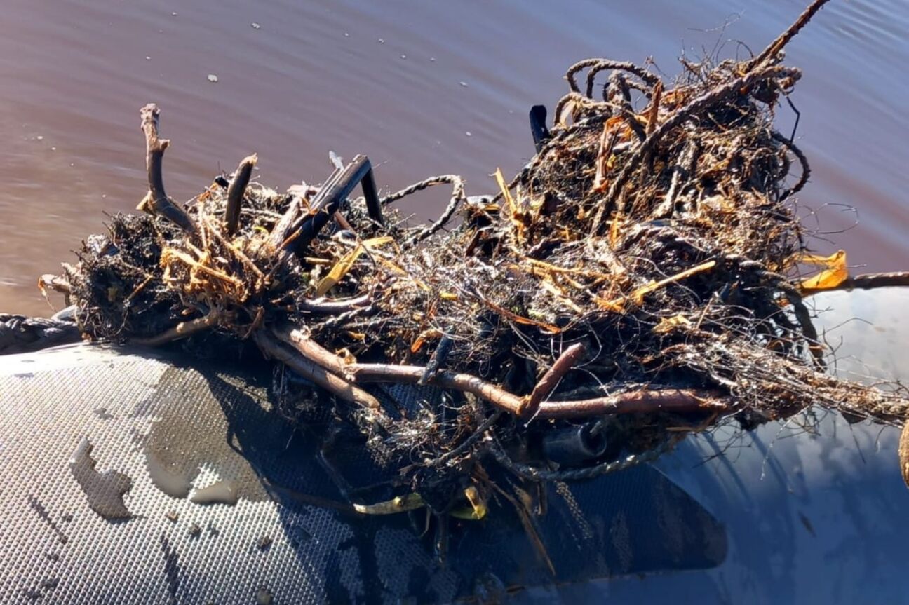 Līvānu novadā izņem nelikumīgus zvejas tīklus